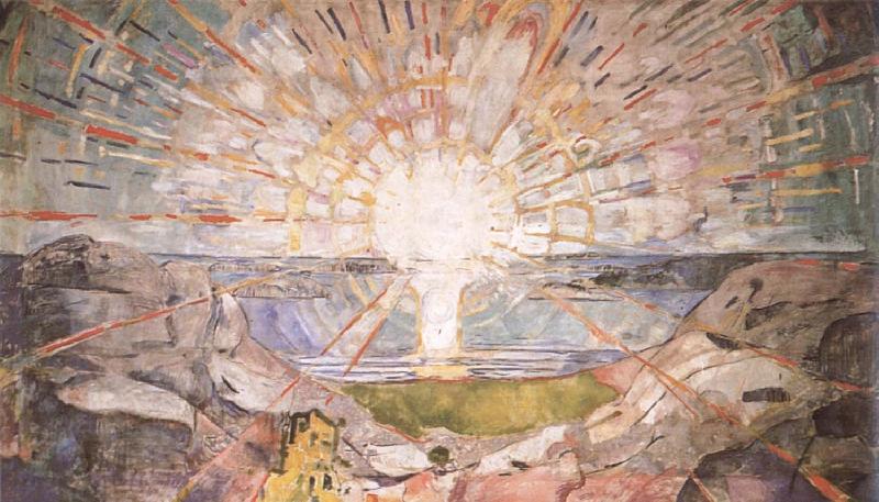 Edvard Munch Sun China oil painting art